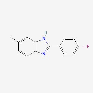 2-(4-Fluorophenyl)-5-methyl-1H-benzo[D]imidazole