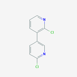 molecular formula C10H6Cl2N2 B8271182 2,6'-Dichloro-3,3'-bipyridine CAS No. 942206-19-1
