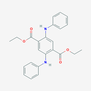 molecular formula C24H24N2O4 B082712 Diethyl 2,5-dianilinoterephthalate CAS No. 14297-59-7