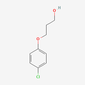 molecular formula C9H11ClO2 B8271276 3-(4-Chlorophenoxy)-1-propanol CAS No. 18673-04-6