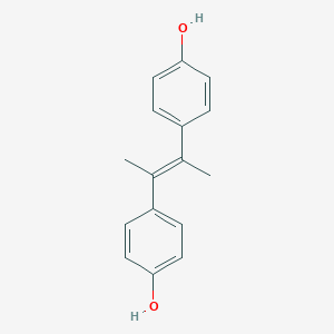 molecular formula C16H16O2 B082713 己烯雌酚 CAS No. 13366-36-4