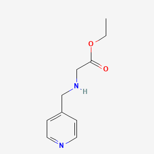 molecular formula C10H14N2O2 B8271416 N-(4-Pyridinylmethyl)-glycine ethyl ester CAS No. 88720-63-2