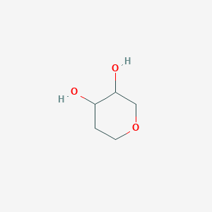 molecular formula C5H10O3 B8271544 Tetrahydro-2H-pyran-3,4-diol CAS No. 100937-79-9