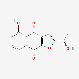 molecular formula C14H10O5 B8271584 STAT3-IN-14 CAS No. 123297-90-5