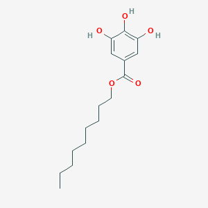 molecular formula C16H24O5 B082716 Nonyl 3,4,5-trihydroxybenzoate CAS No. 10361-11-2