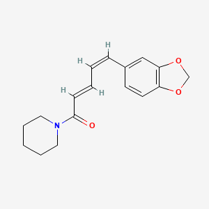 molecular formula C17H19NO3 B8271698 Isochavicine CAS No. 30511-77-4