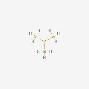 molecular formula H9PSi3 B082721 Trisilylphosphane CAS No. 15110-33-5