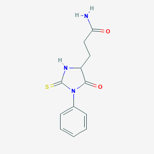 molecular formula C12H13N3O2S B082723 Phenylthiohydantoin-glutamine CAS No. 10567-86-9