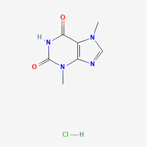molecular formula C7H9ClN4O2 B8272722 Theobromine hydrochloride 