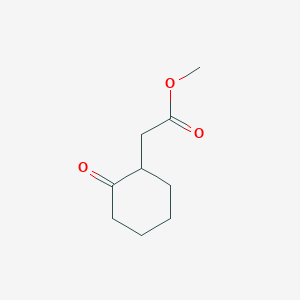 molecular formula C9H14O3 B082731 2-(2-氧代环己基)乙酸甲酯 CAS No. 13672-64-5