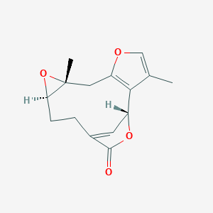 molecular formula C15H16O4 B082739 Neolinderane CAS No. 15004-50-9