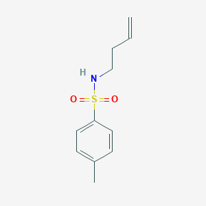 molecular formula C11H15NO2S B082740 Benzenesulfonamide, N-3-buten-1-yl-4-methyl- CAS No. 10285-80-0