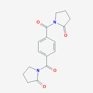 molecular formula C16H16N2O4 B082741 Benzoyl-1,4-dipyrrolidinone CAS No. 10481-86-4
