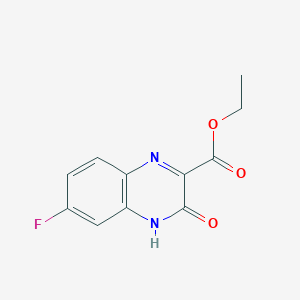 Ethyl 6-fluoro-3-hydroxyquinoxaline-2-carboxylate