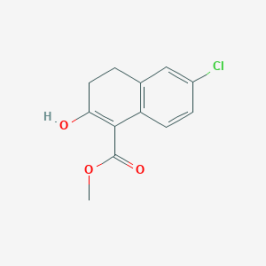 Methyl 6-chloro-2-hydroxy-3,4-dihydro-1-naphthoate