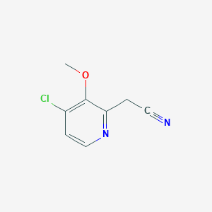 2-(4-Chloro-3-Methoxy-2-Pyridinyl)-Acetonitrile