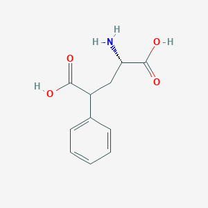 (2S)-2-amino-4-phenylpentanedioic acid