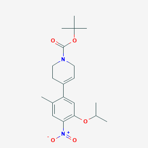 tert-butyl 4-(5-isopropoxy-2-methyl-4-nitrophenyl)-5,6-dihydropyridine-1(2H)-carboxylate