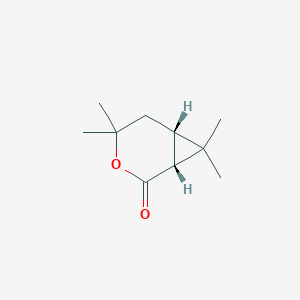molecular formula C10H16O2 B082753 (1R)-Chrysanthemolactone CAS No. 14087-70-8