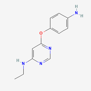 4-(4-Ethylaminopyrimidin-6-yl-oxy)aniline