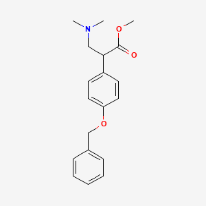 2-(4-Benzyloxy-phenyl)-3-dimethylamino-propionic acid methyl ester