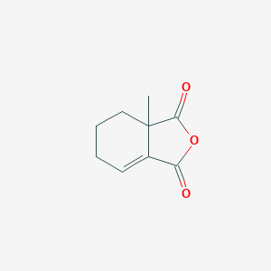 molecular formula C9H10O3 B082760 1,3-Isobenzofurandione, tetrahydromethyl- CAS No. 11070-44-3