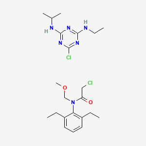 molecular formula C22H34Cl2N6O2 B8276320 Lariat CAS No. 8070-94-8