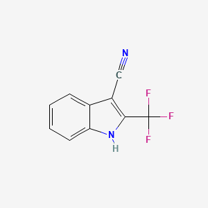 3-Cyano-2-(trifluoromethyl)indole