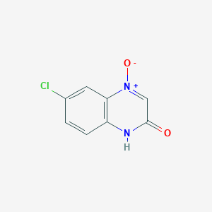 6-Chloro-2-quinoxalinol-4-oxide