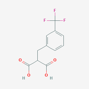 2-(3-(Trifluoromethyl)benzyl)malonic acid