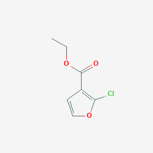 2-Chloro-3-furancarboxylic acid ethyl ester