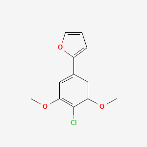 2-(4-Chloro-3,5-dimethoxyphenyl)furan