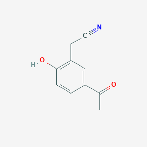5-Acetyl-2-hydroxyphenylacetonitrile