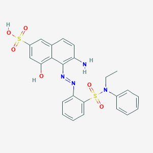 molecular formula C24H22N4O6S2 B082765 Acid Red 57 CAS No. 12217-34-4