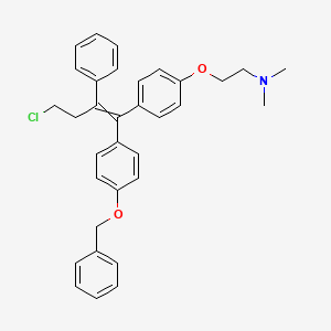 4-chloro-1-(4-benzyloxyphenyl)-1-[4-[2-(N,N-dimethylamino)-ethoxy]phenyl]-2-phenyl-1-butene