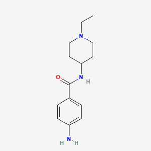 4-amino-N-(1-ethyl-piperidin-4-yl)-benzamide