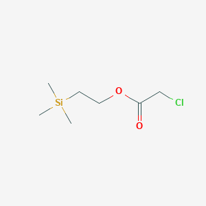 molecular formula C7H15ClO2Si B8276678 2-(trimethylsilyl)ethyl 2-chloroacetate 
