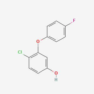 4-Chloro-3-(4-fluorophenoxy)phenol