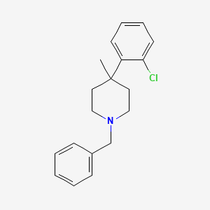 1-Benzyl-4-(2-chlorophenyl)-4-methylpiperidine