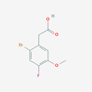(2-Bromo-4-fluoro-5-methoxy-phenyl)-acetic acid