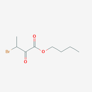 molecular formula C8H13BrO3 B8276781 Butyl 3-bromo-2-oxobutanoate 