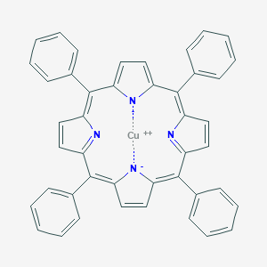 molecular formula C44H28CuN4 B082770 Copper;5,10,15,20-tetraphenyl-21,23-dihydroporphyrin CAS No. 14172-91-9