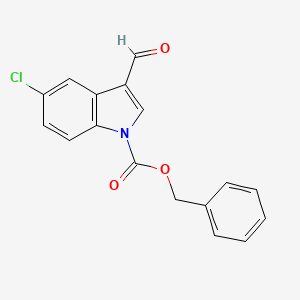 1-Benzyloxycarbonyl-5-chloro-3-formylindol