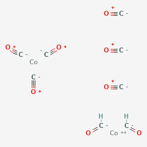 molecular formula C8H2Co2O8 B8277120 carbon monoxide;cobalt;cobalt(2+);methanone 