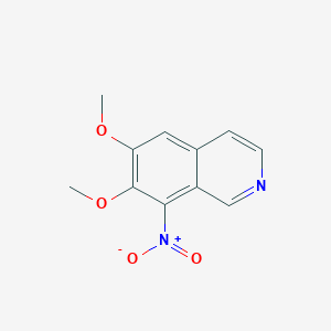 6,7-Dimethoxy-8-nitro-isoquinoline
