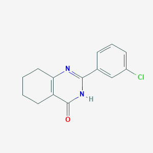 2-(3-Chlorophenyl)-5,6,7,8-tetrahydroquinazolin-4-ol