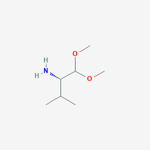(S)-1,1-dimethoxy-3-methylbutan-2-amine