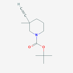 Tert-butyl 3-ethynyl-3-methylpiperidine-1-carboxylate