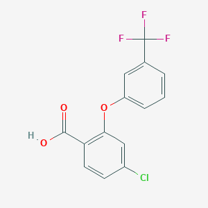 4-Chloro-2-(3-trifluoromethyl-phenoxy)-benzoic acid