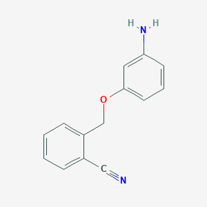 2-(3-Amino-phenoxymethyl)-benzonitrile